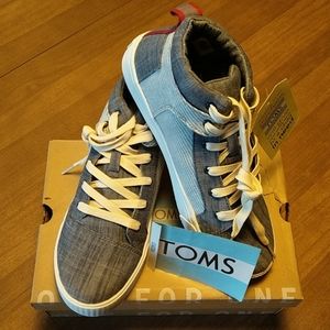 TOMS Camila High Chambray Hightops